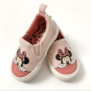 H&M Pink Minnie Mouse Kids Sneakers, Size 3